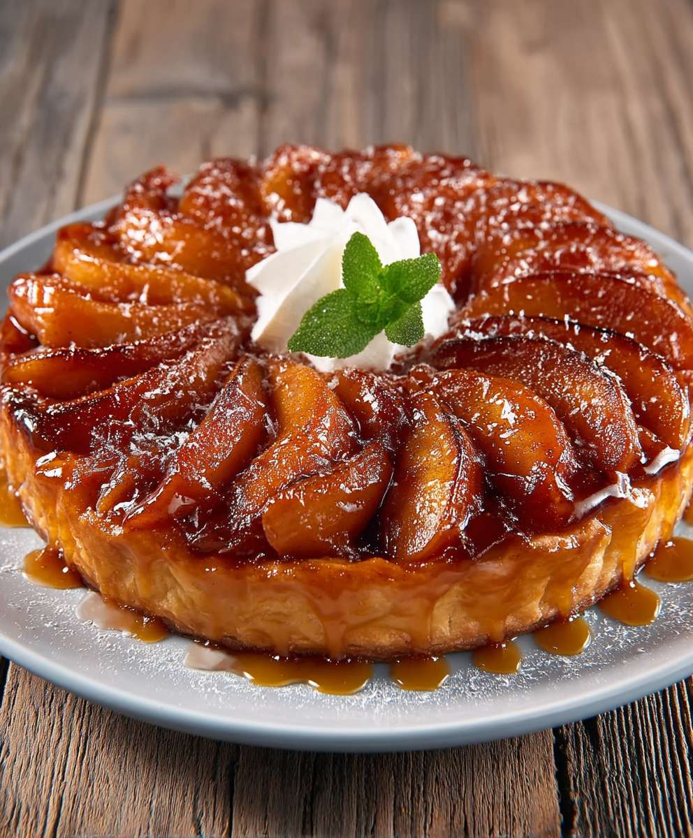 Apfeltarte mit Calvados backen