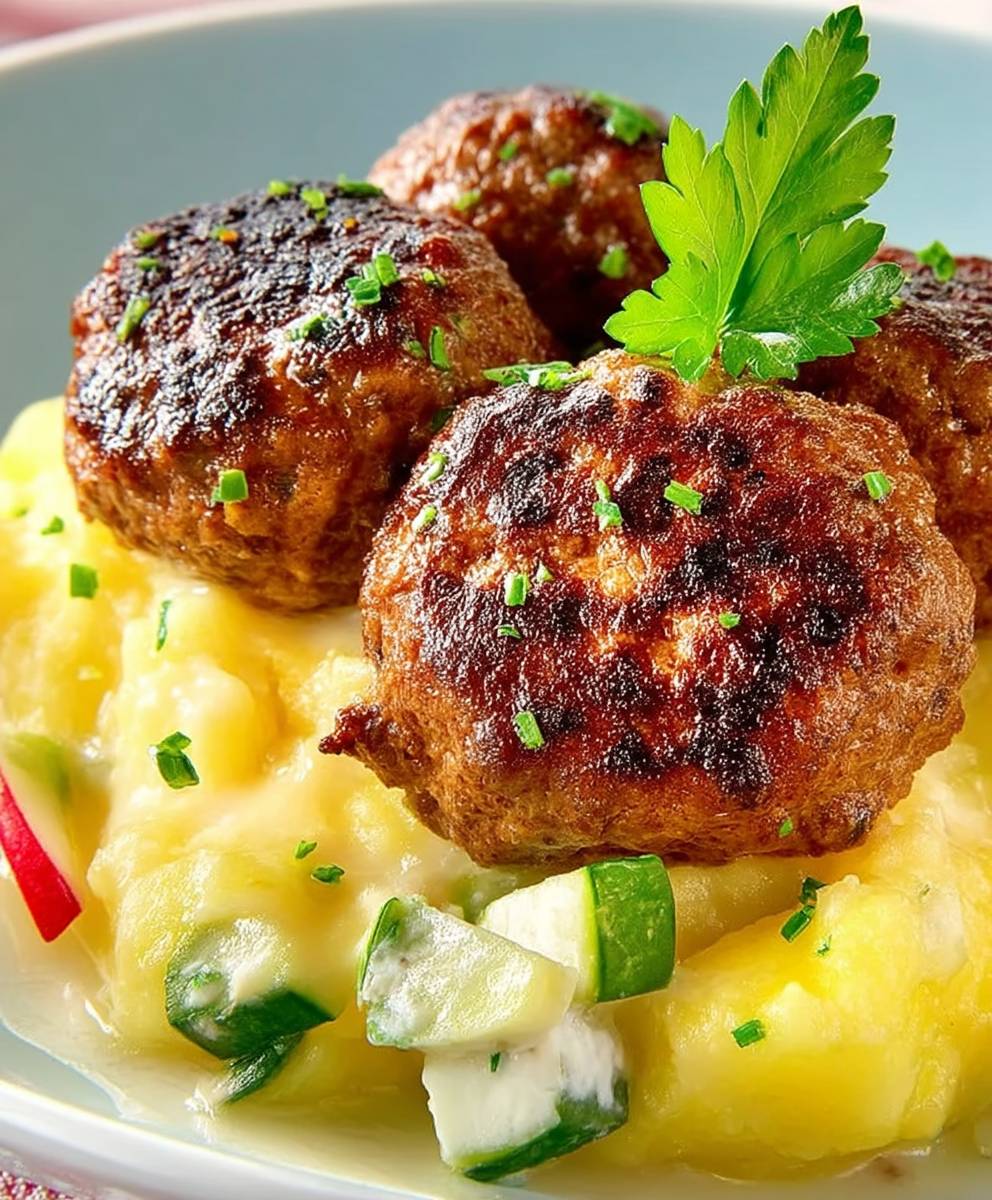 Buletten Kartoffelsalat selber machen