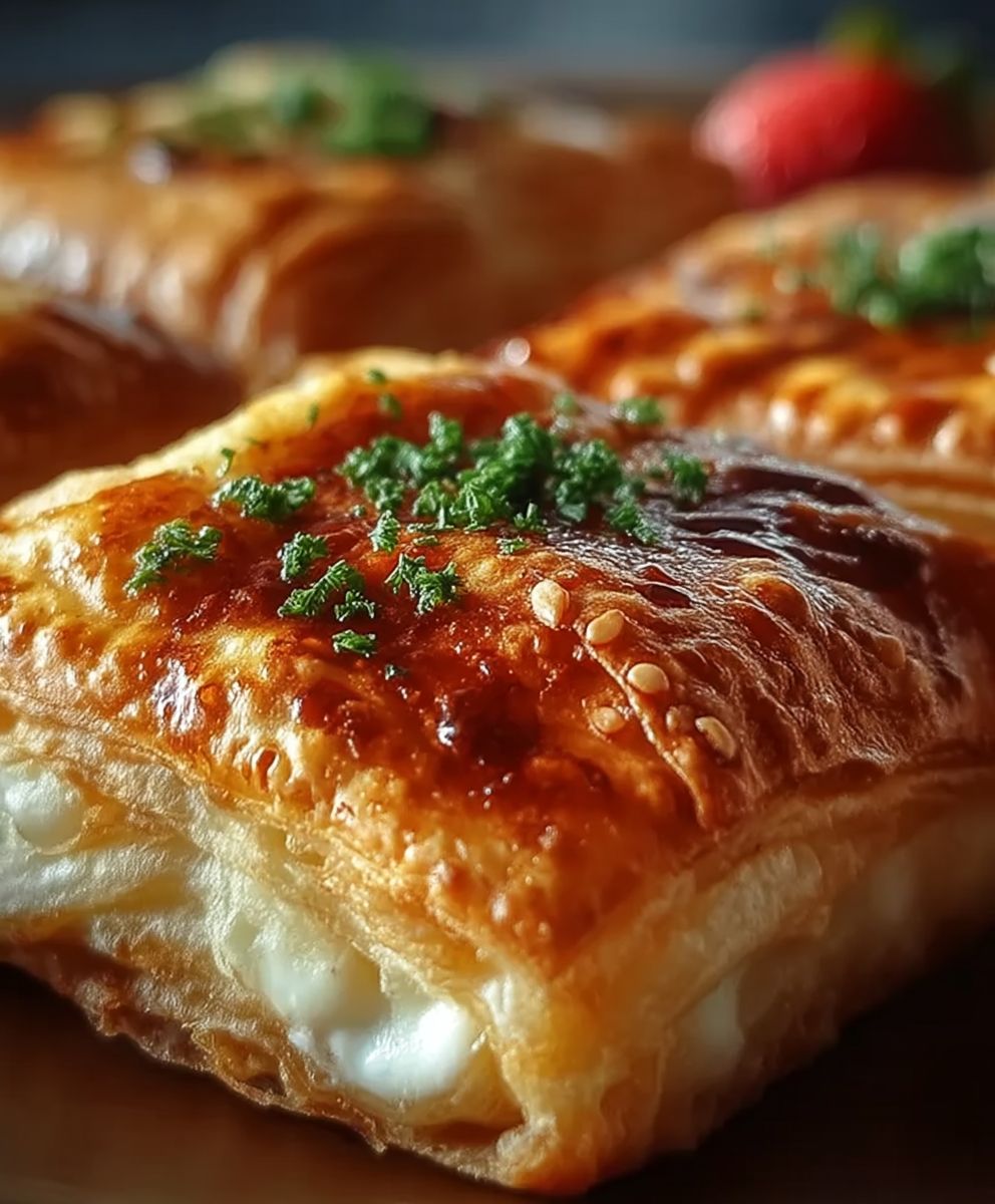 Frühstücks Auflauf mit Croissants