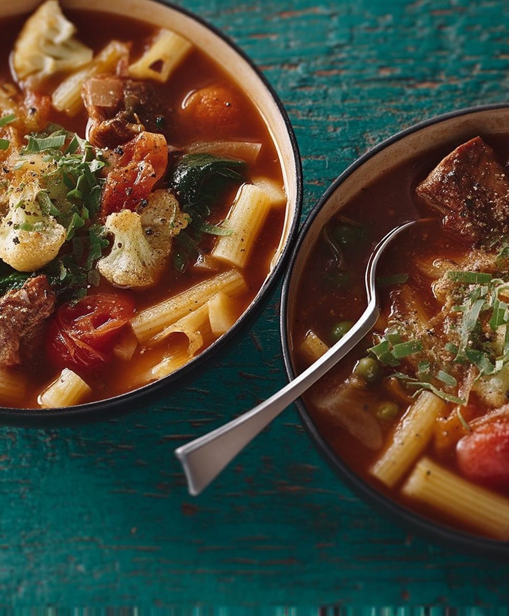 Rindfleisch Minestrone