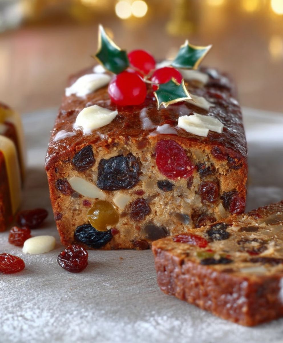 Weihnachtskuchen Trockenfrüchte backen