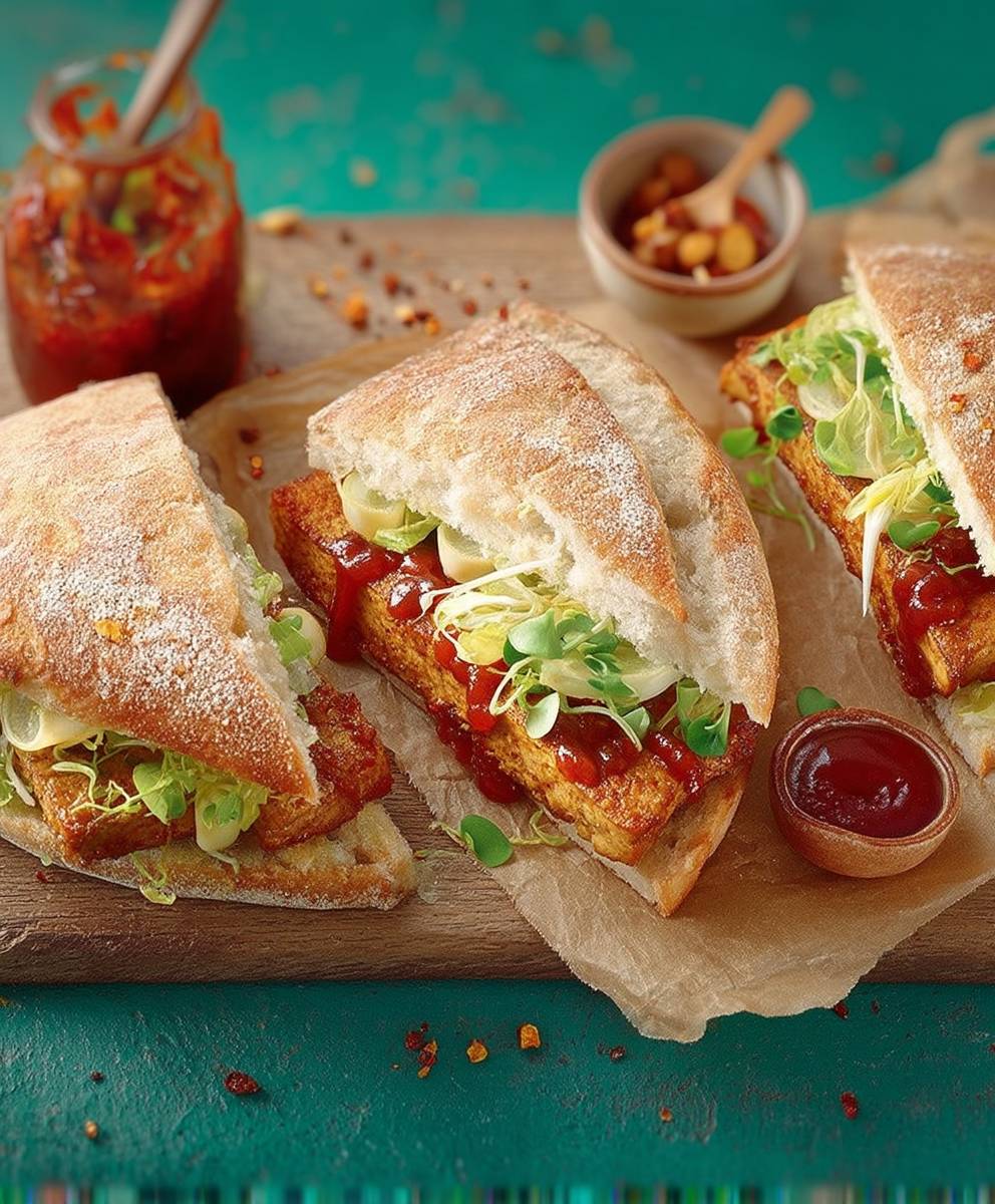 Seitan Steak Sandwich