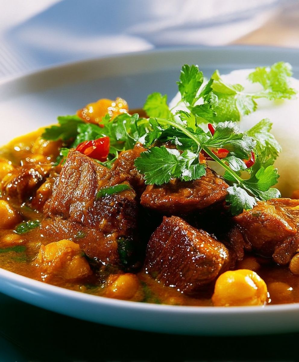Lammcurry zubereiten