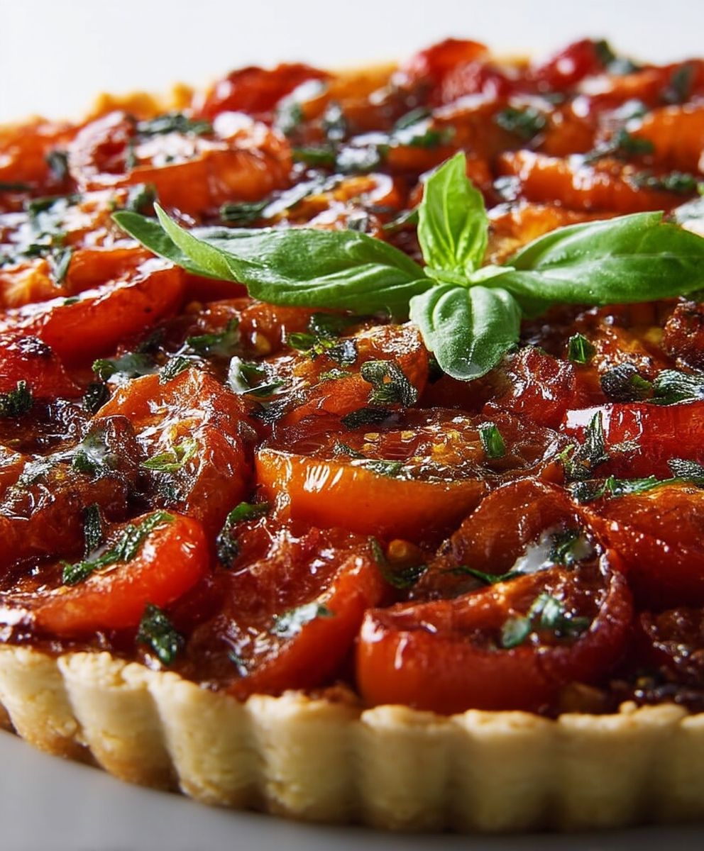 Tomaten Quiche backen