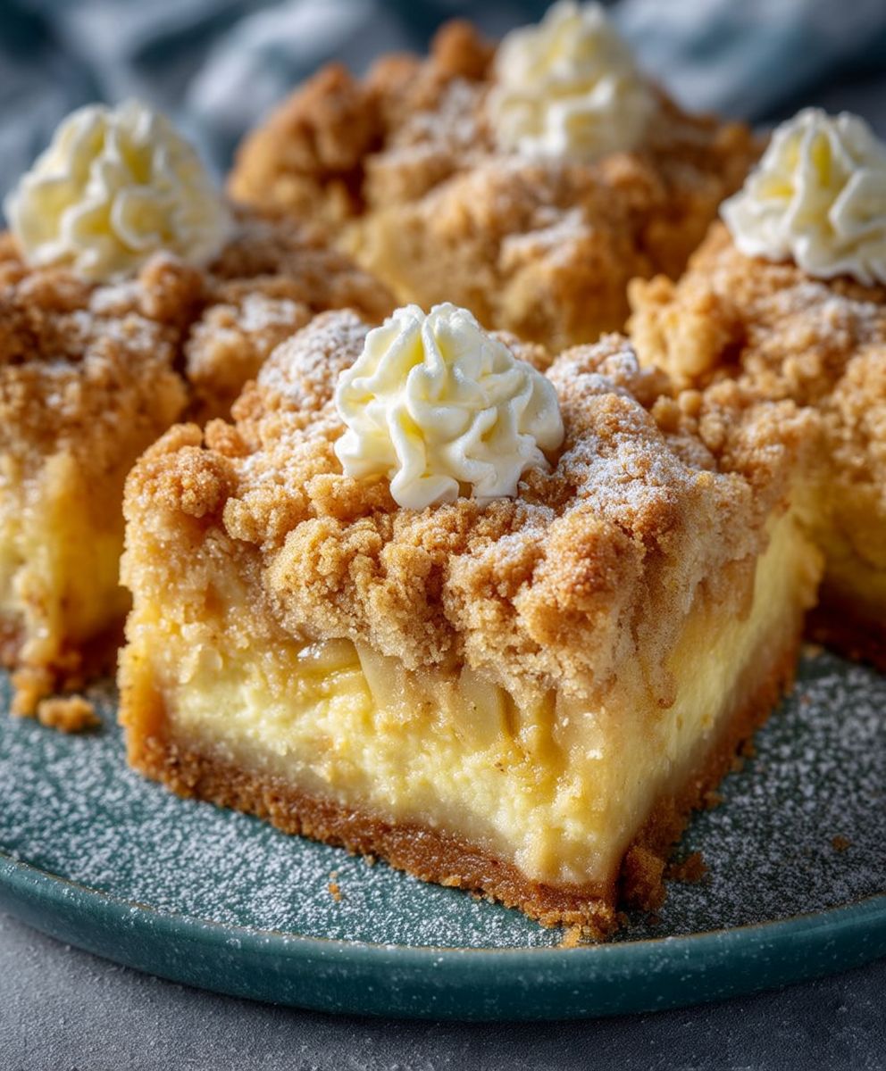 Apfelkuchen mit Zimtstreuseln