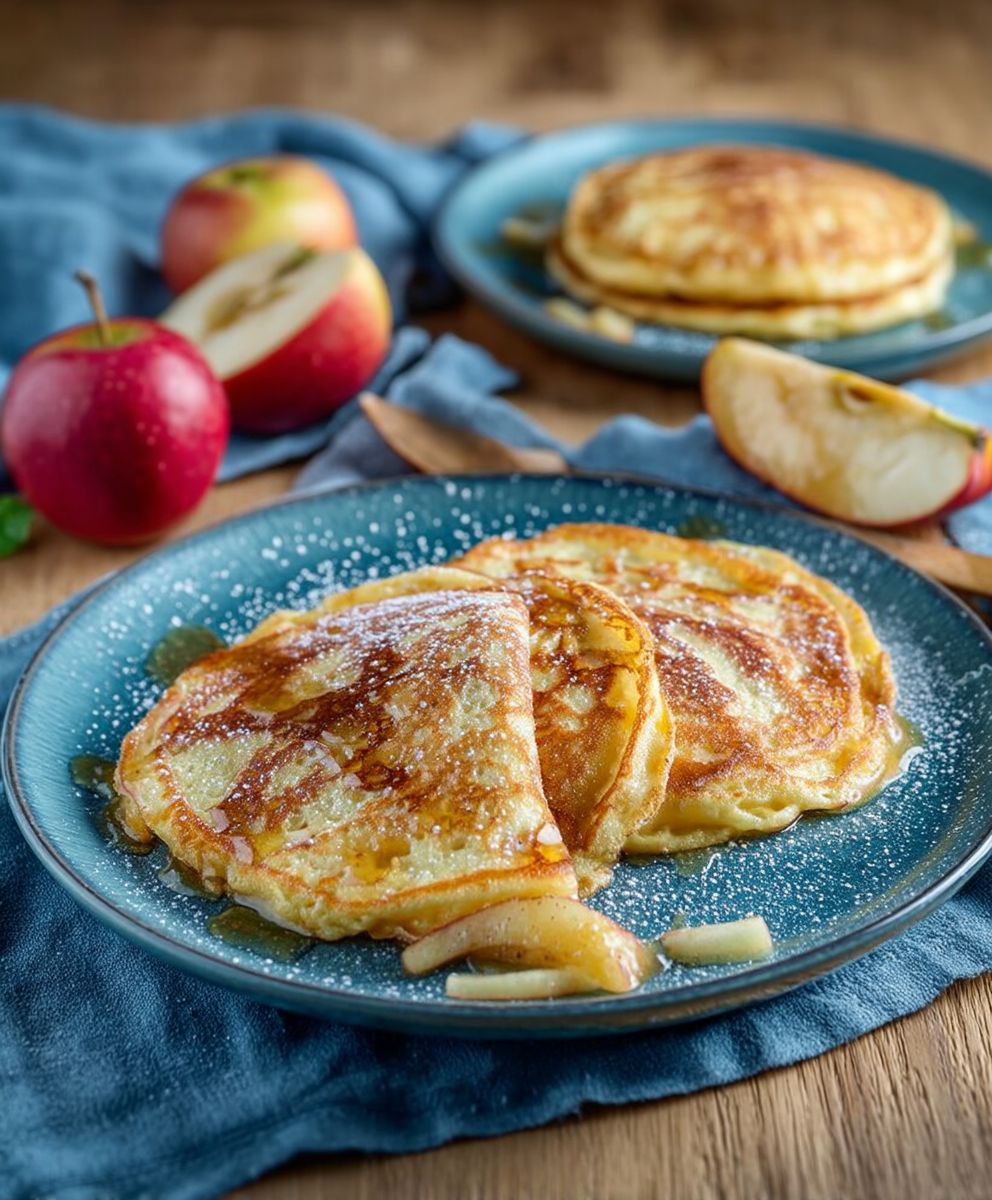 Apfelpfannkuchen Omas Art