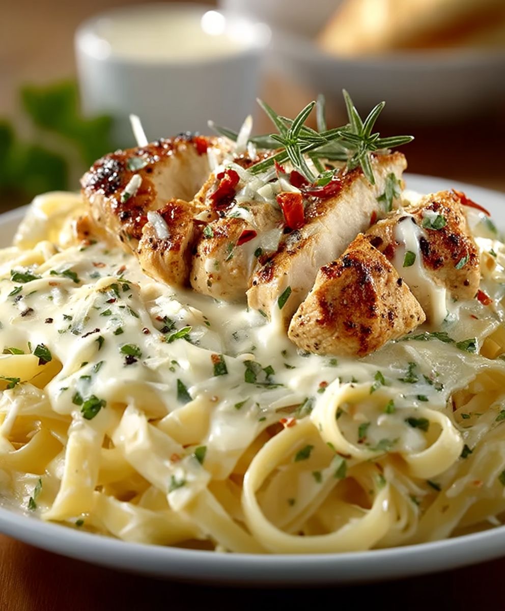 Chicken Alfredo Olive Garden