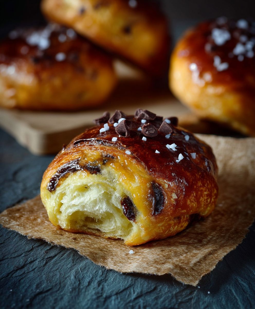 Pain au Chocolat backen