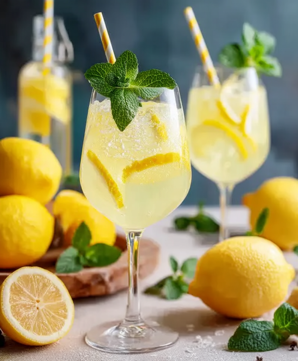 Limoncello Spritz selber machen