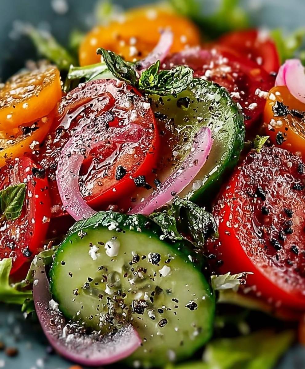 Gartensalat einfach zubereiten