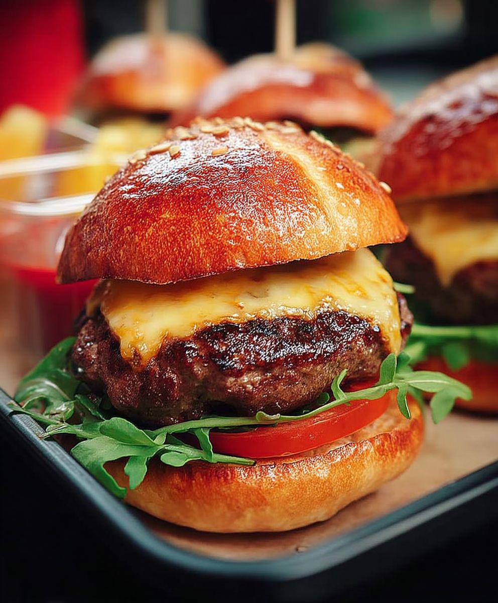 Gourmet Rindfleisch Burger