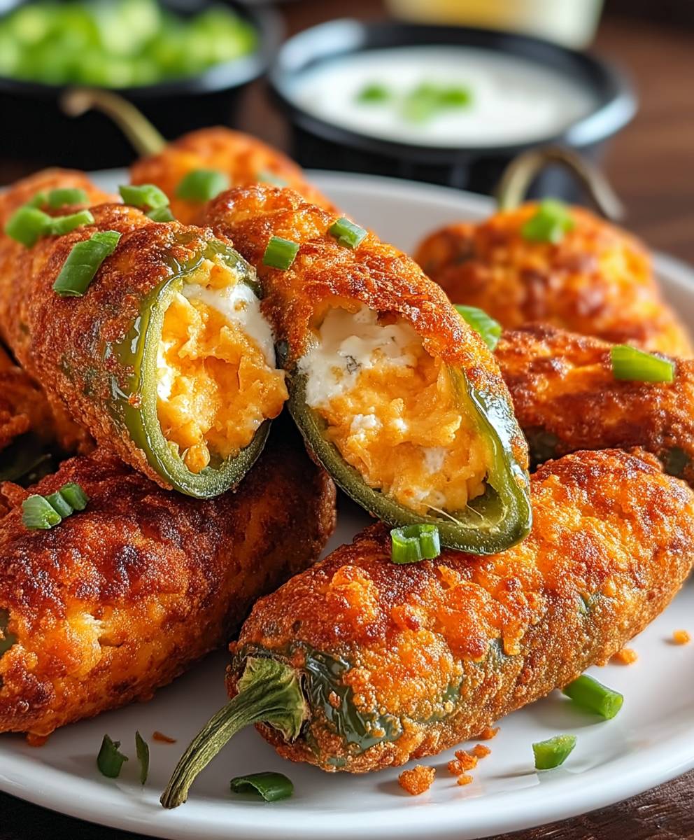 Heißluftfritteuse Buffalo Chicken Poppers