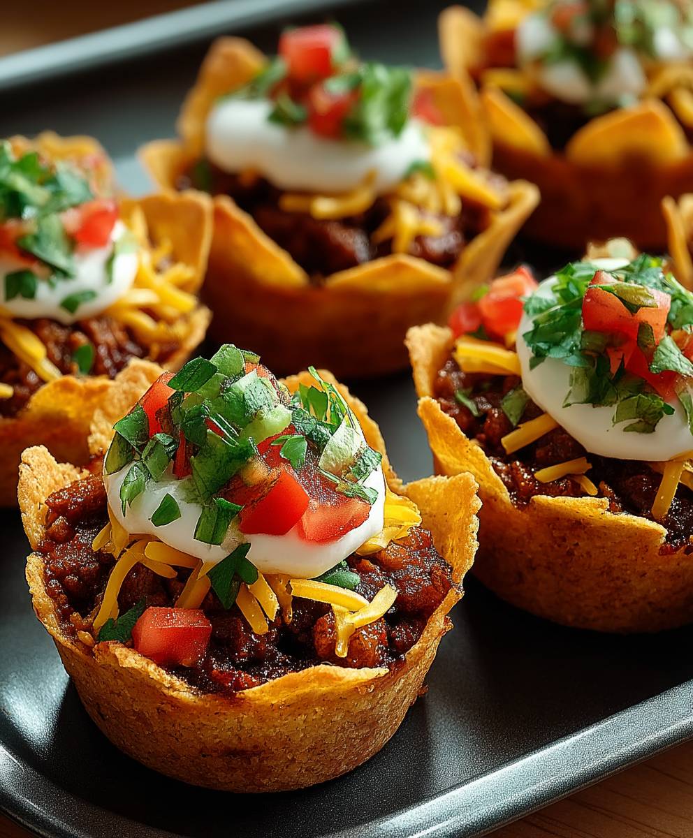 Taco Muffins backen