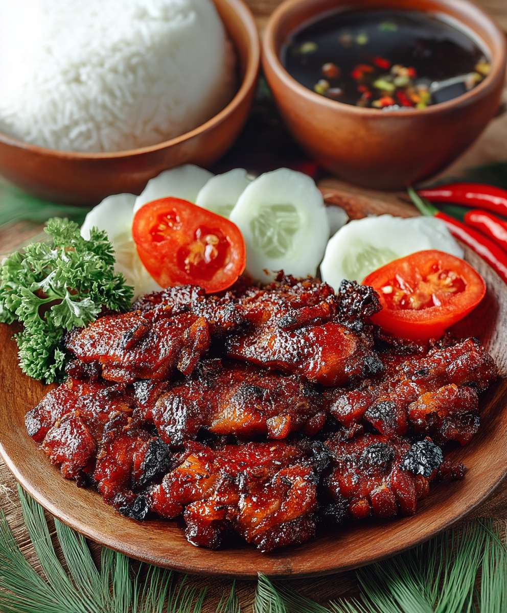 Hähnchen Tocino zubereiten