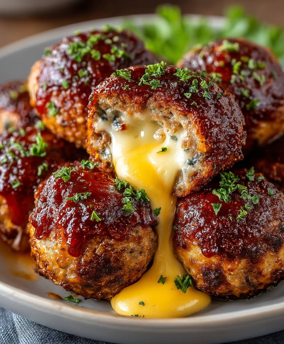 Käse Hackbratenbällchen