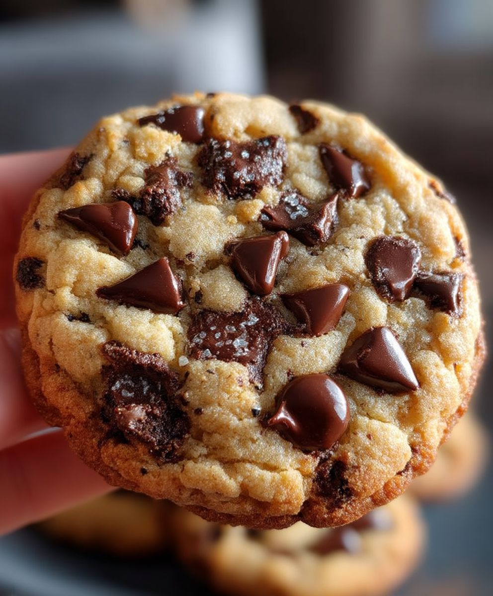 Heißluftfritteuse Schoko Chip Kekse