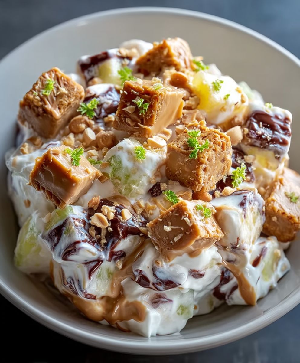 Snickers Salat selber machen