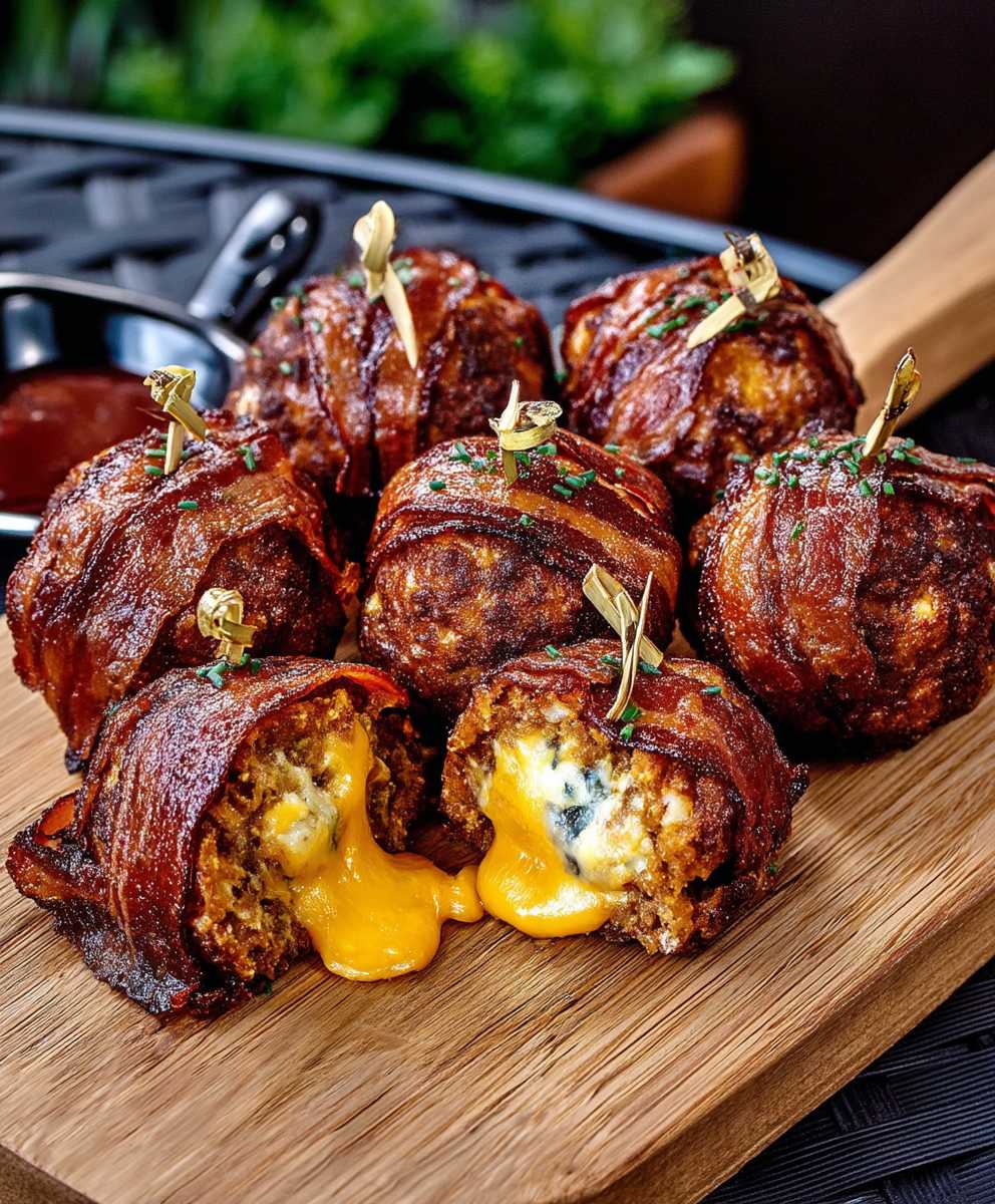 Moink Balls Käsefüllung