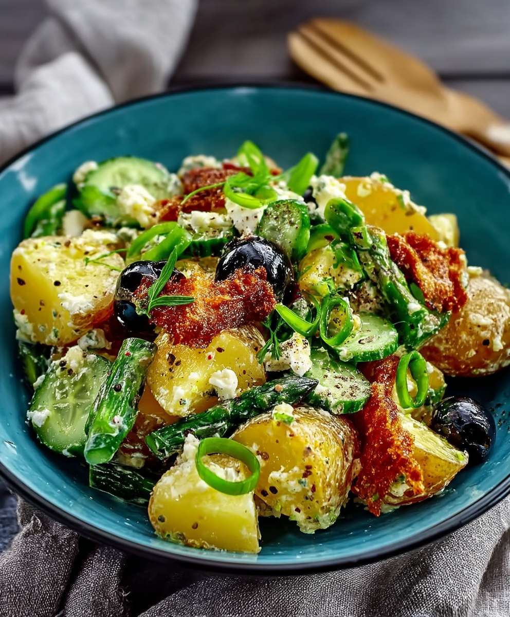 Mediterraner Kartoffelsalat Grillen