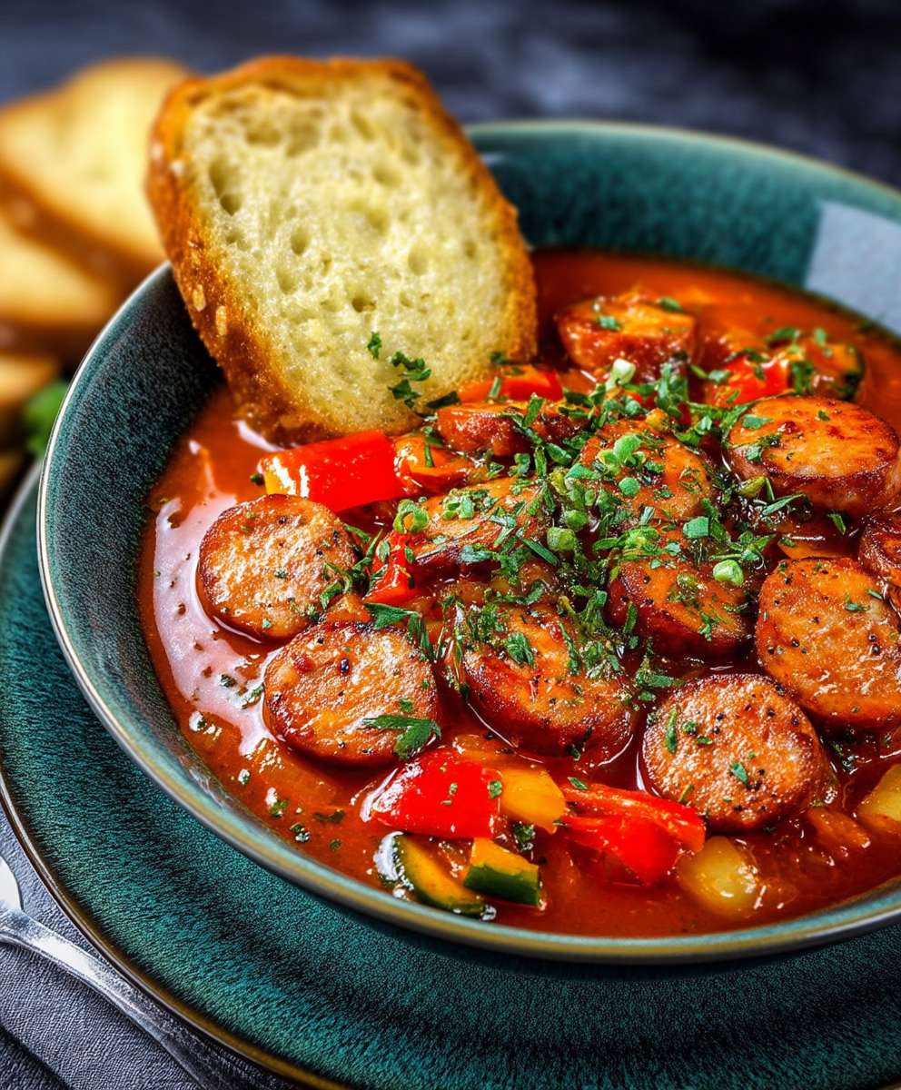 Bratwurstgulasch einfach kochen