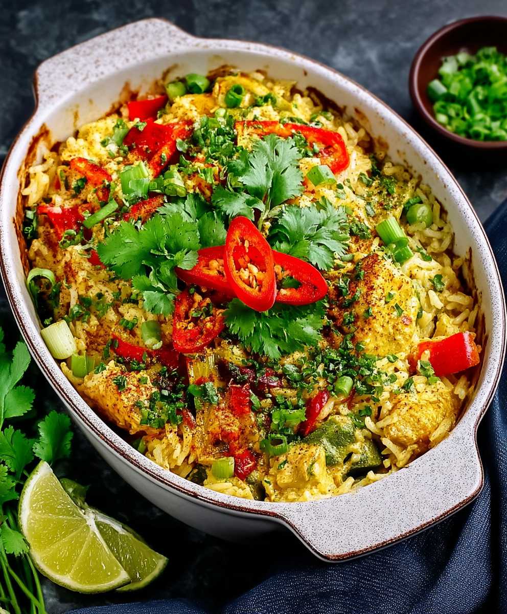 Thai Curry Reis Ofen