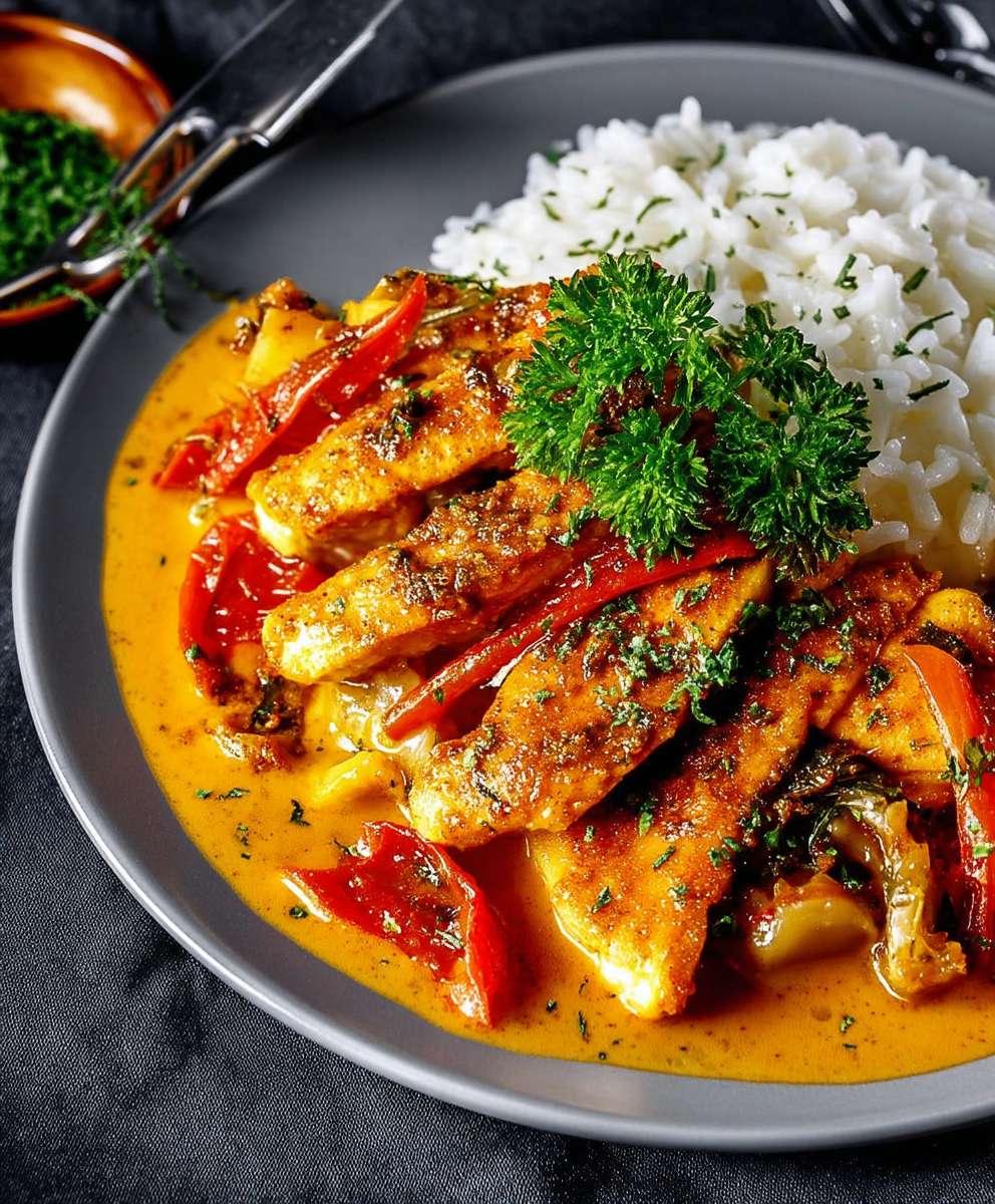 Putengeschnetzeltes Ajvar