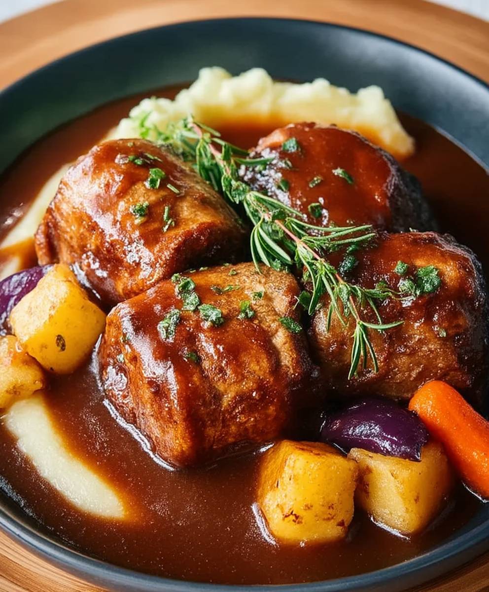 Rinderrouladen mit Soße