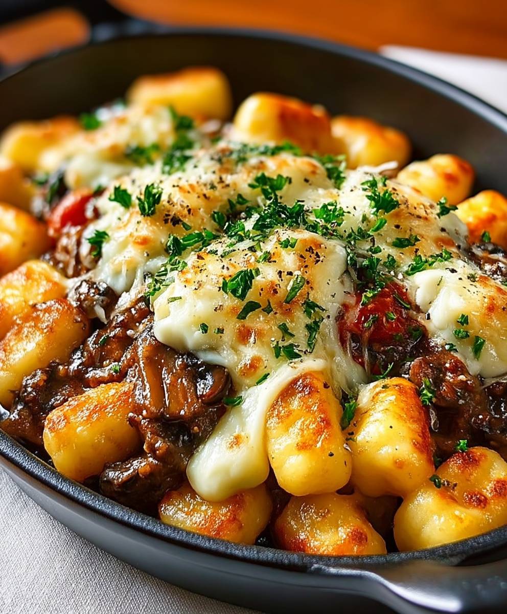 Gnocchi mit Pilzragout