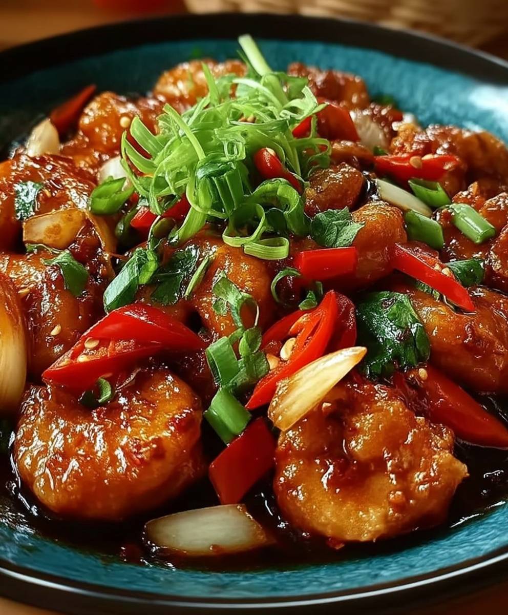 Kung Pao Garnelen