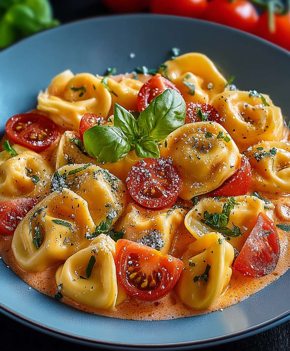 Tortellini Tomaten Sahnesoße