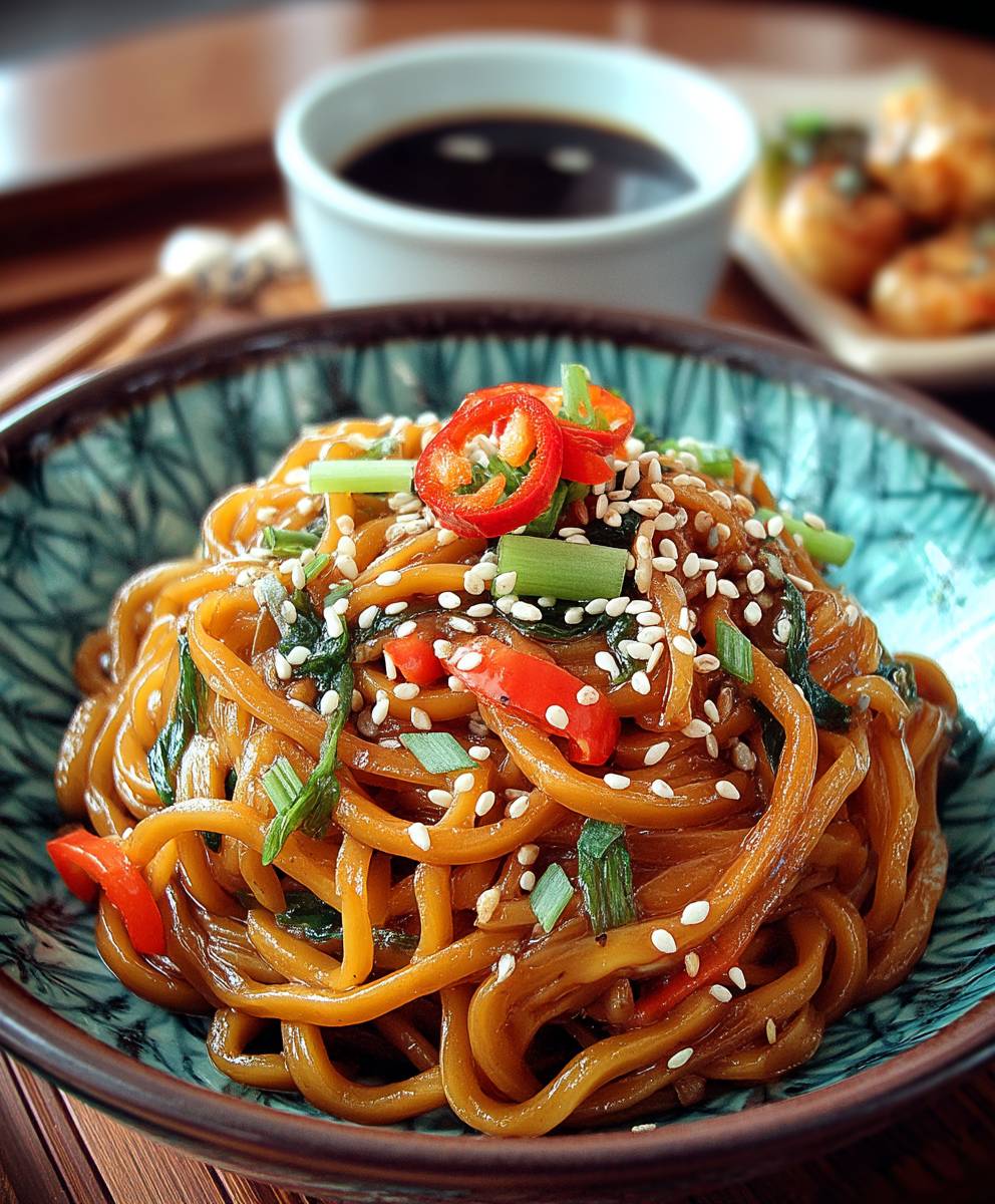 Asiatische Nudeln selber machen