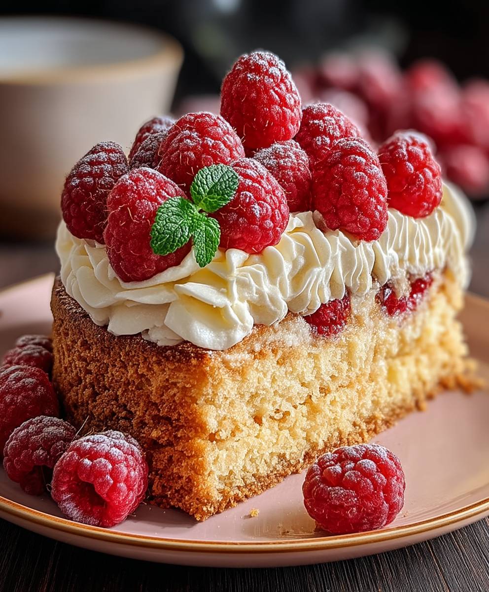 Himbeer Vanille Torte