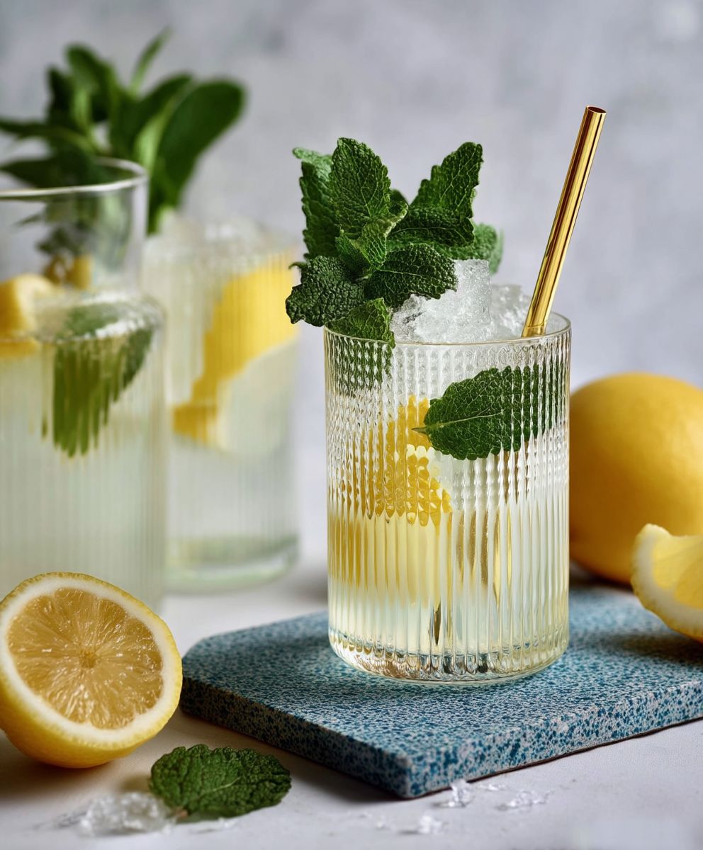 Limonade selber machen Zitrone
