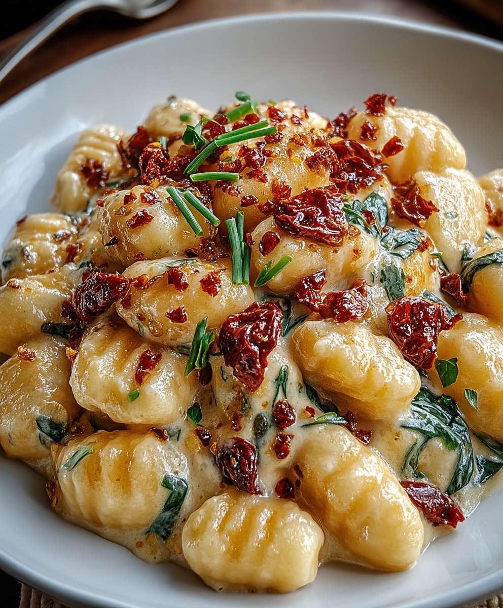 Gnocchi mit sonnengetrockneten Tomaten