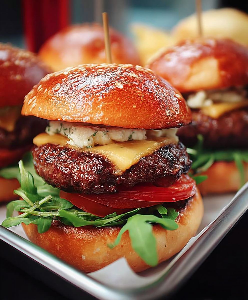 Gourmet Rindfleisch Burger