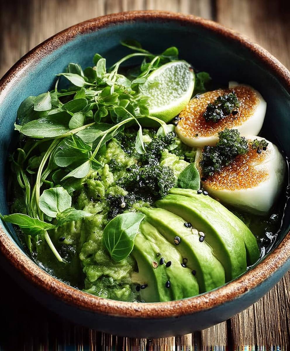 Grüne Schüssel Köstlichkeit