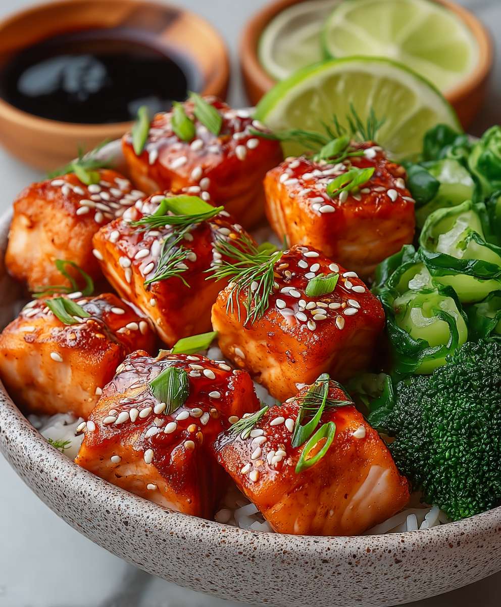 Bang Bang Lachs Bowl