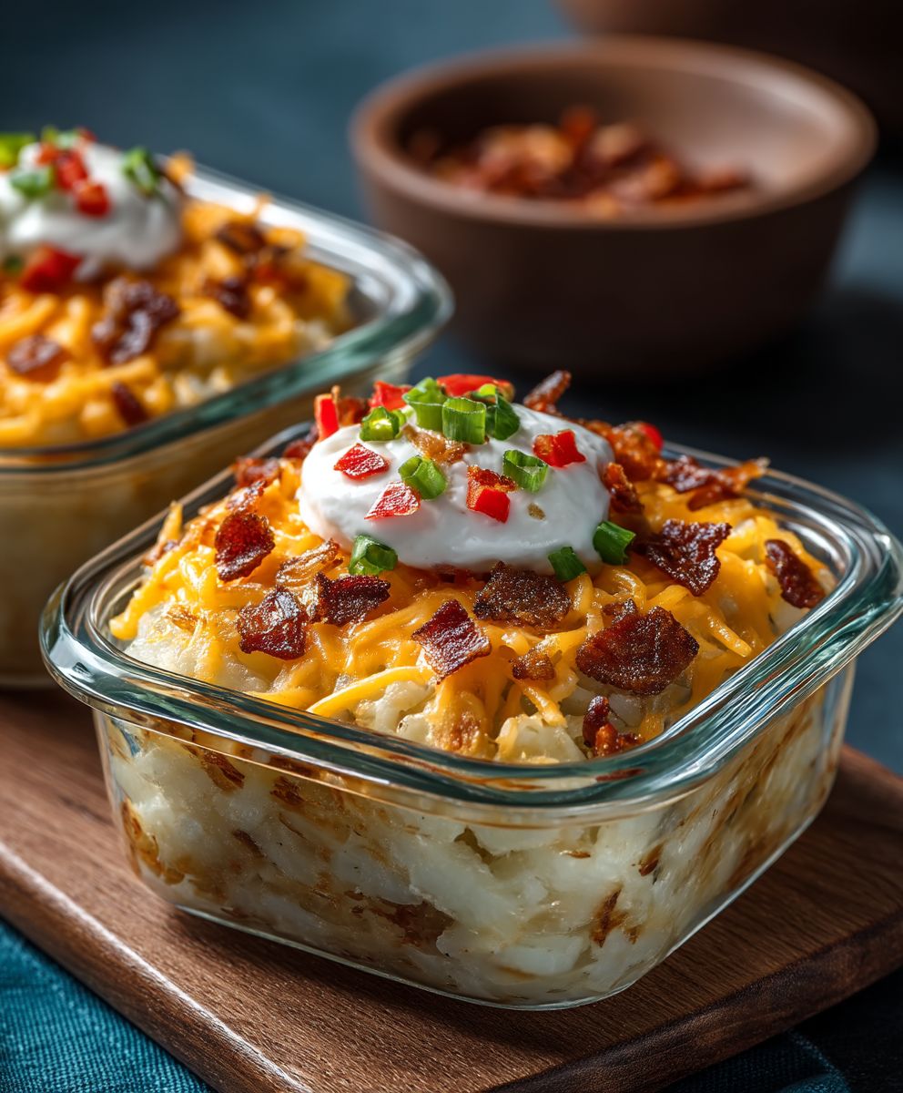 Käse Hash Brown Auflauf