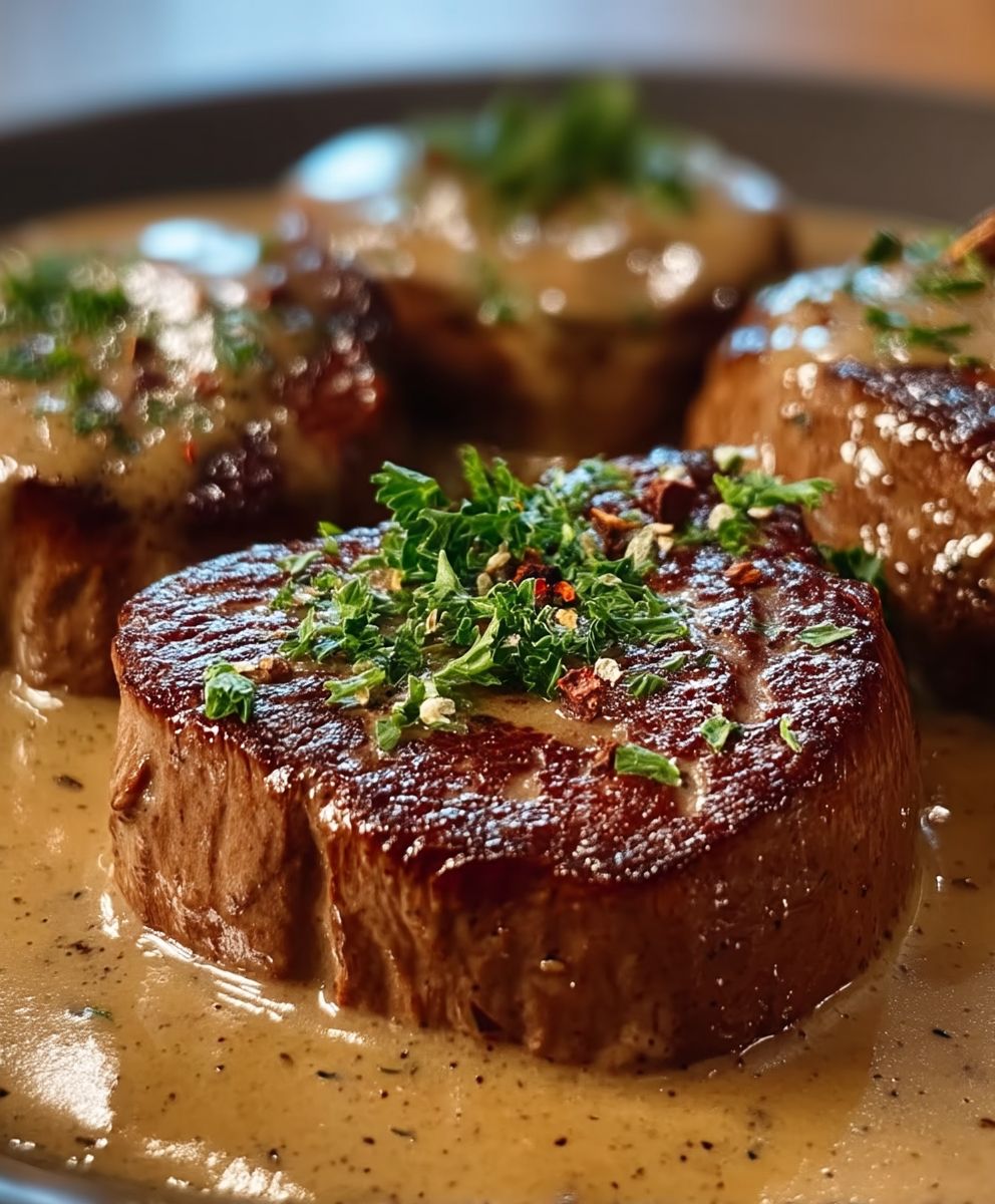 Rindfleisch Diane Cognac Sauce