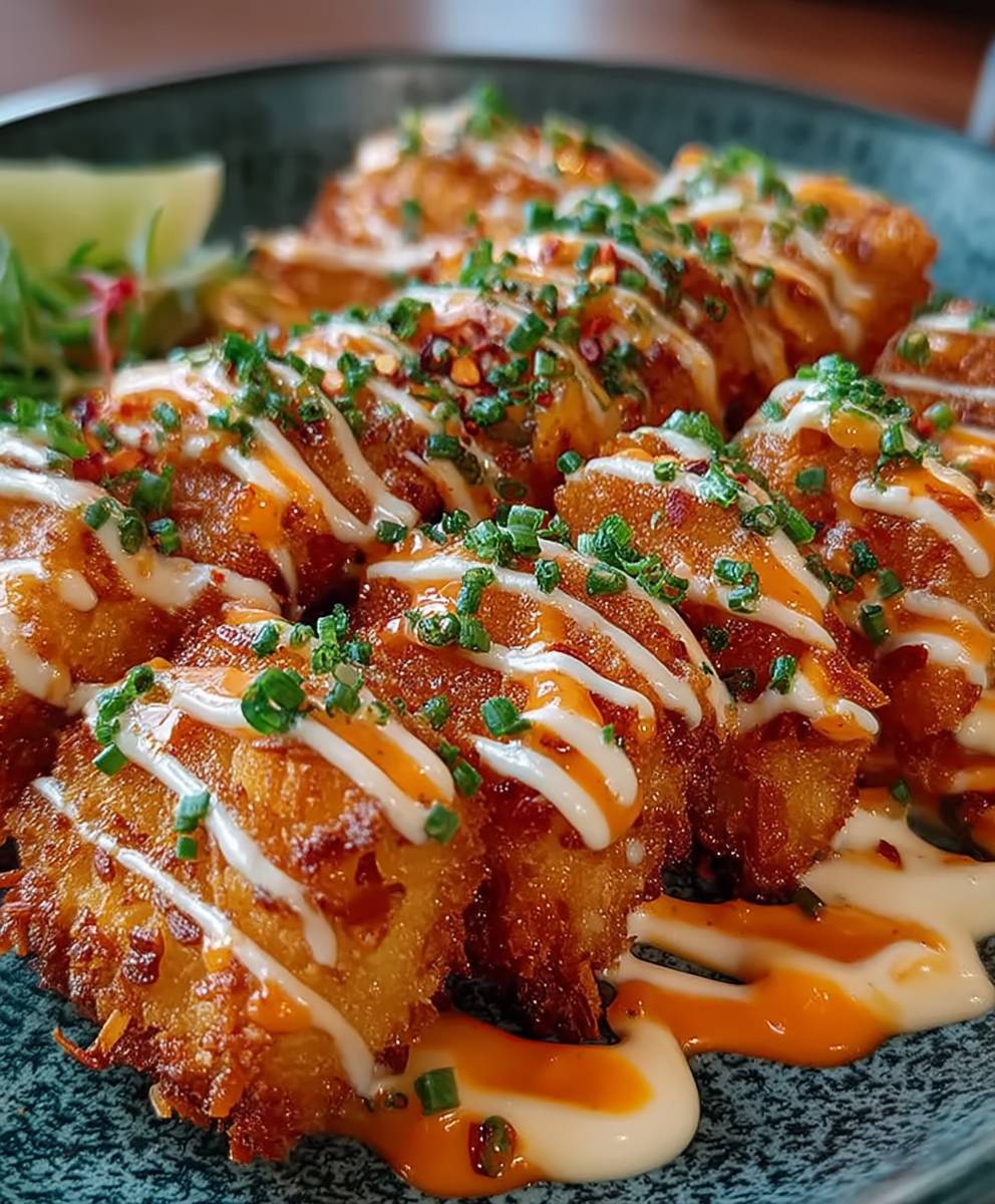 Knuspriges Kokosnuss Hähnchen Bang Bang