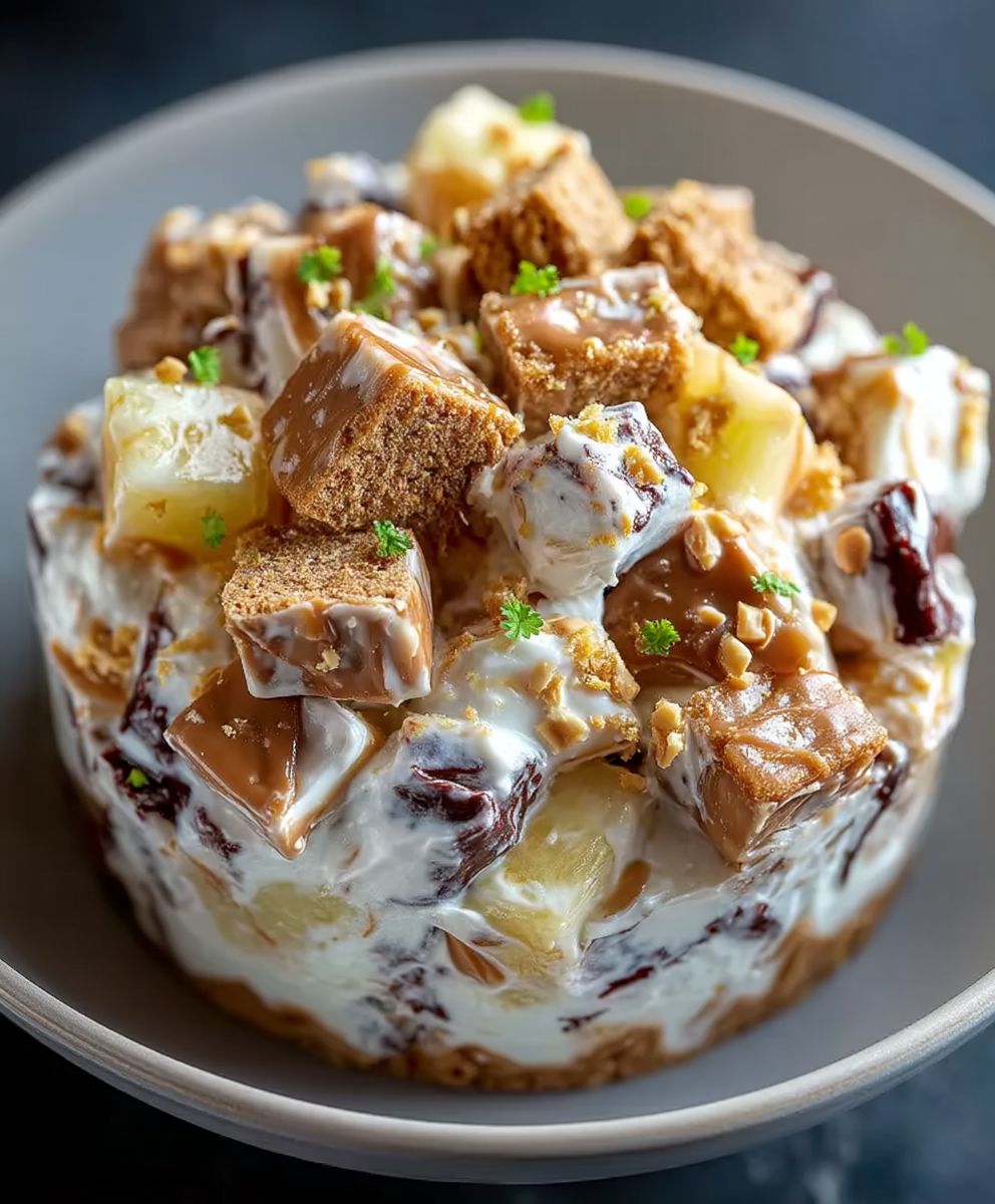 Snickers Salat selber machen