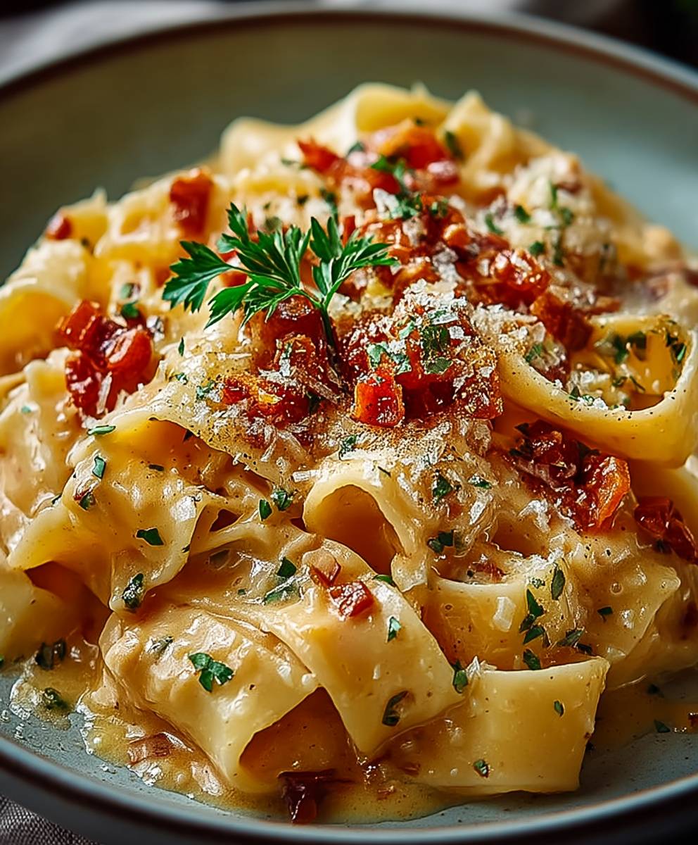 Vegane Pasta Sahnesauce