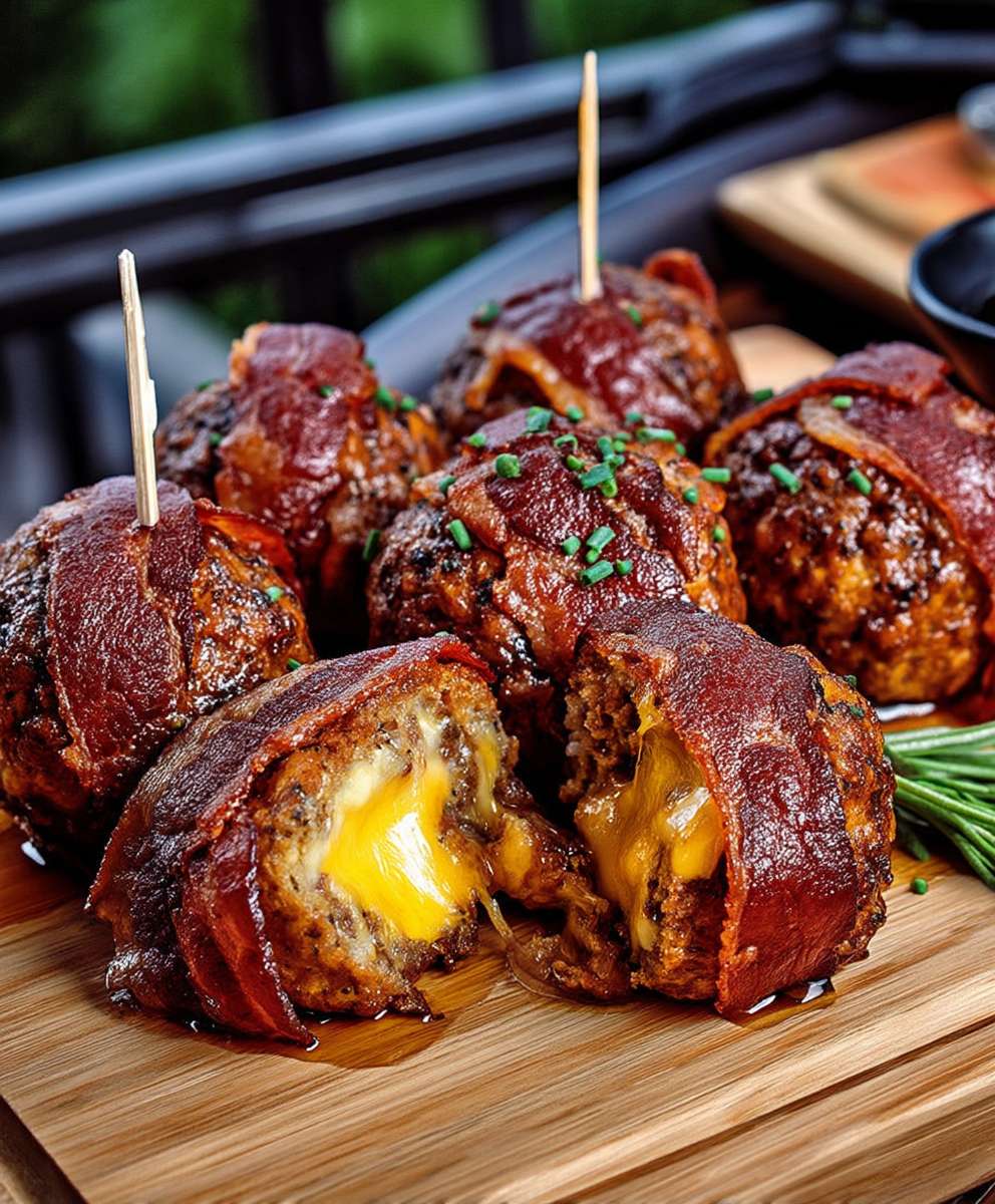 Moink Balls Käsefüllung