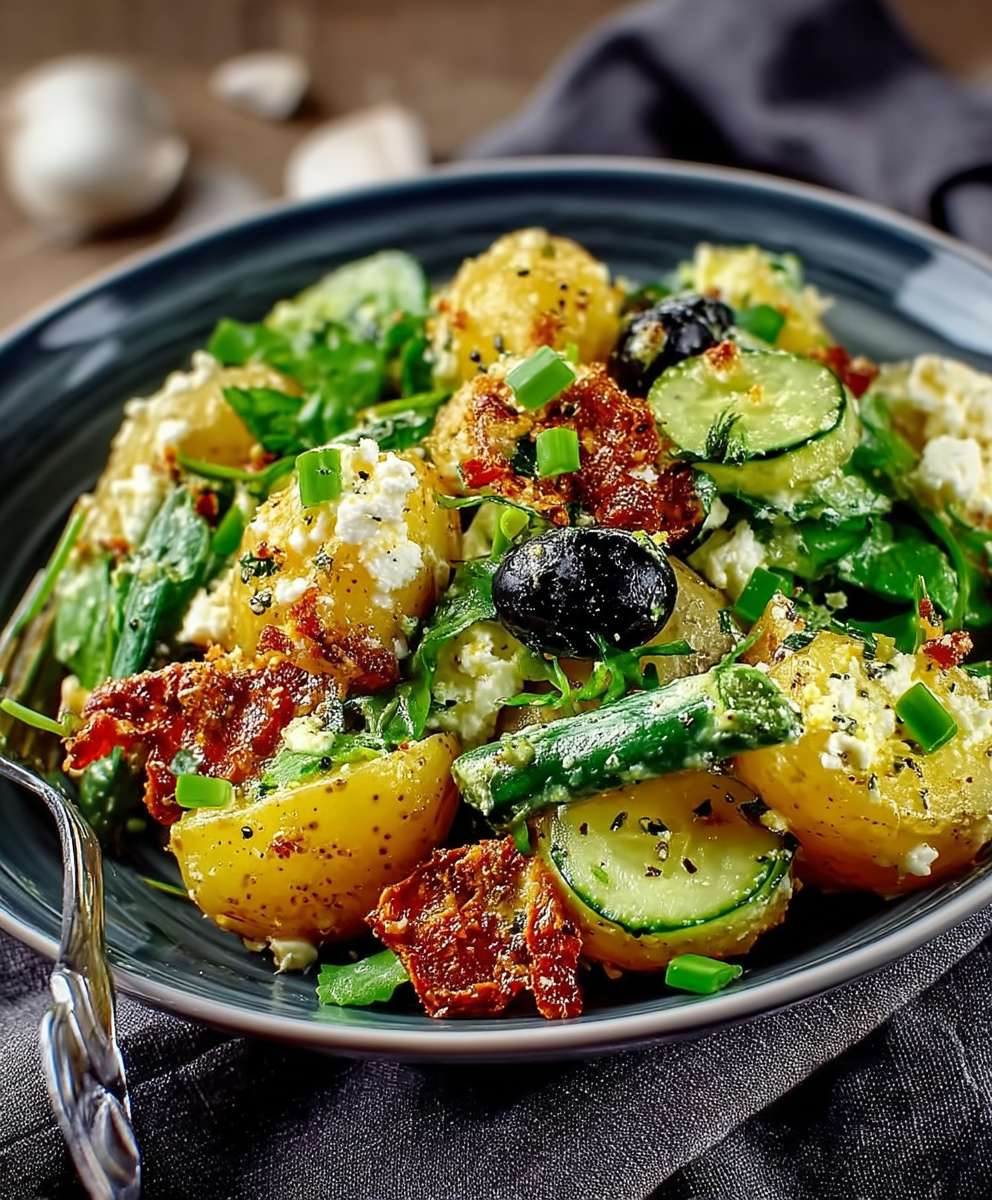 Mediterraner Kartoffelsalat Grillen