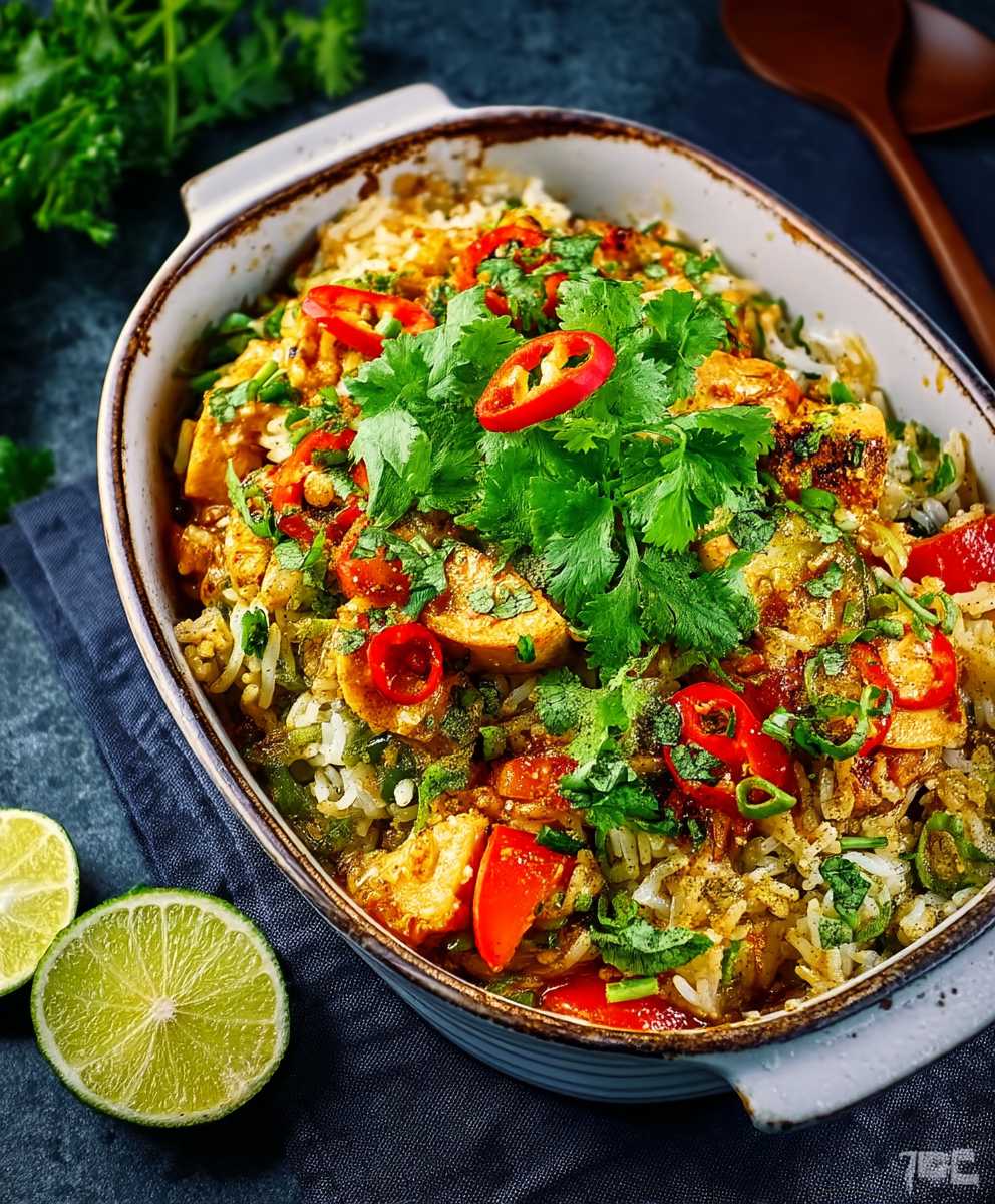 Thai Curry Reis Ofen