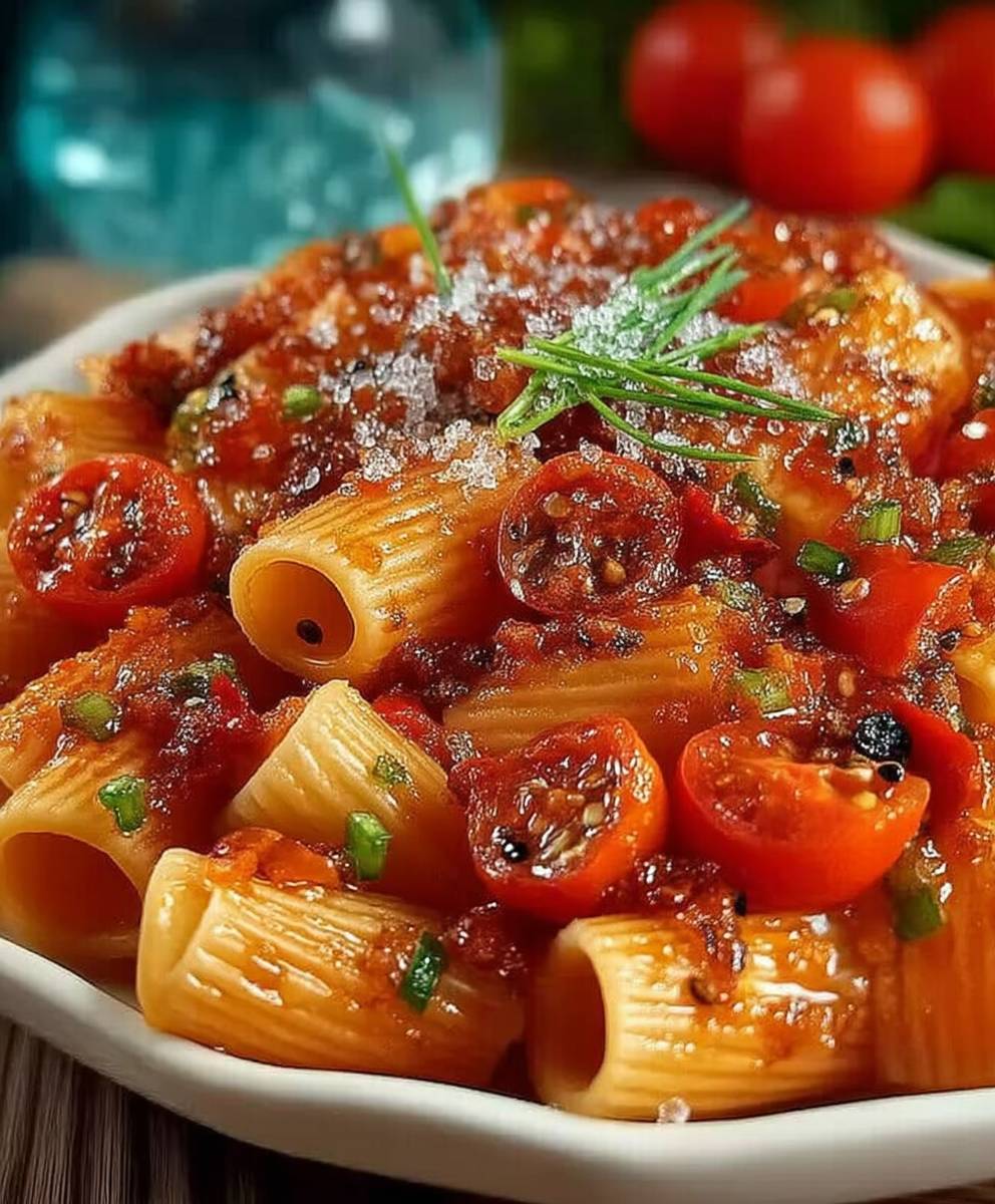 Scharfe Tomatensauce selber machen