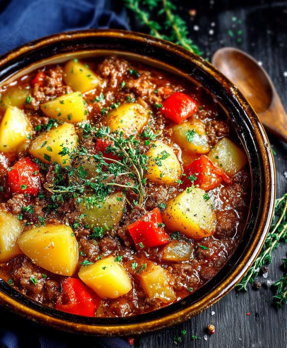 Bauerntopf Hackfleisch Kartoffeln
