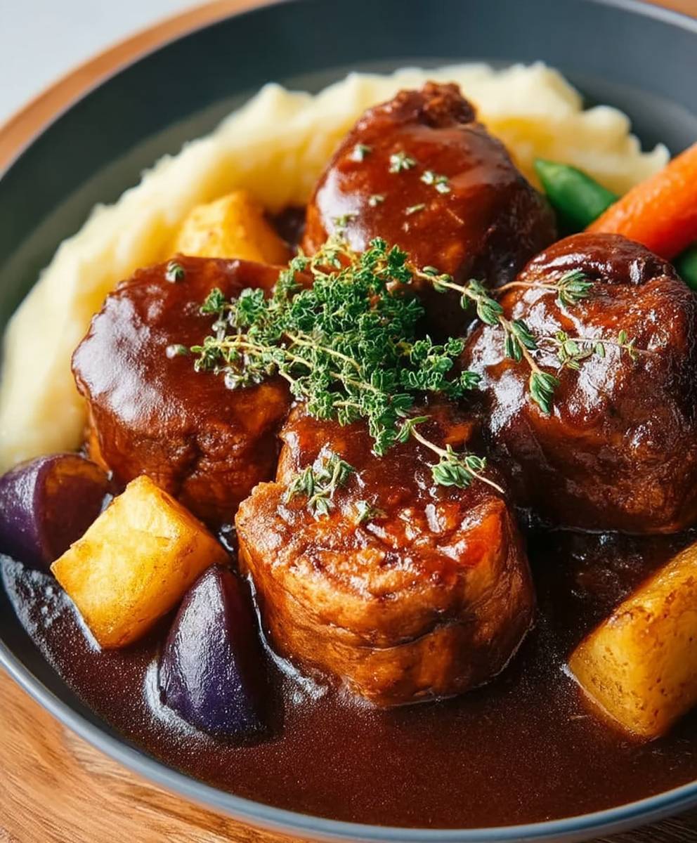 Rinderrouladen mit Soße