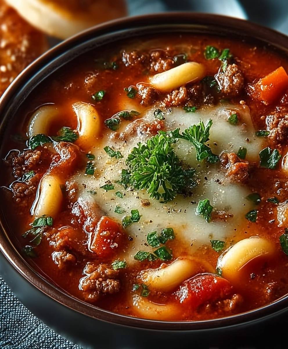 Italienische Hamburger Suppe