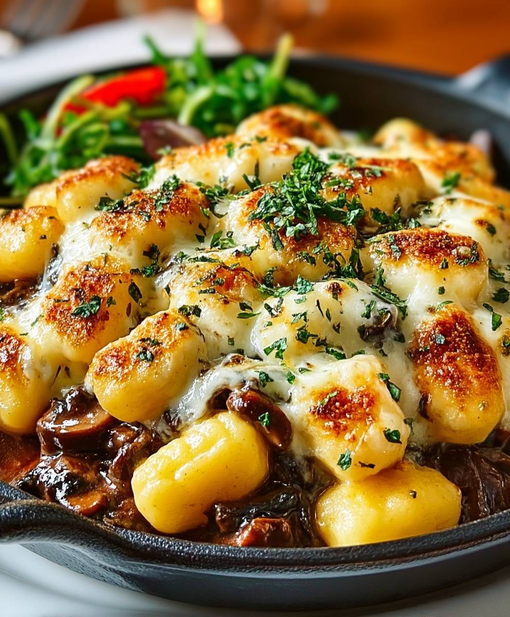 Gnocchi mit Pilzragout